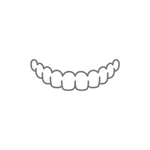 Teeth straightening with transparent aligners