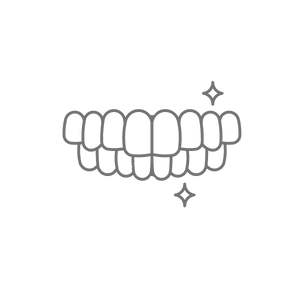 Teeth straightening with transparent aligners